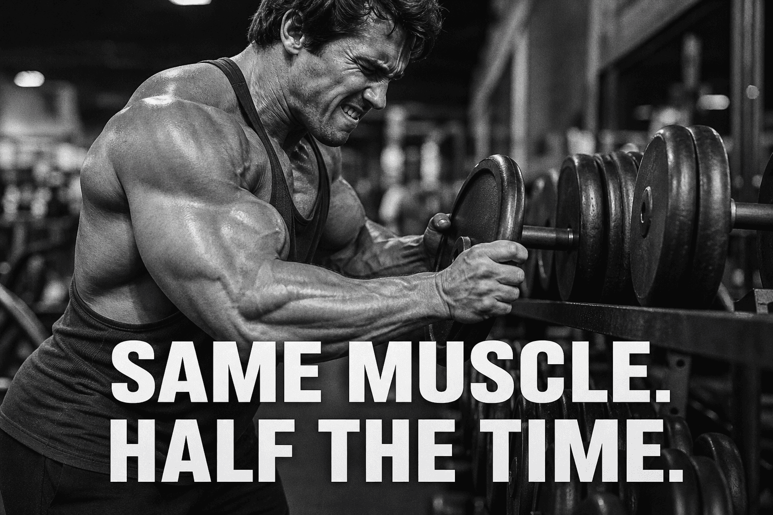 Drop sets for hypertrophy: equal muscle, less time (2023)