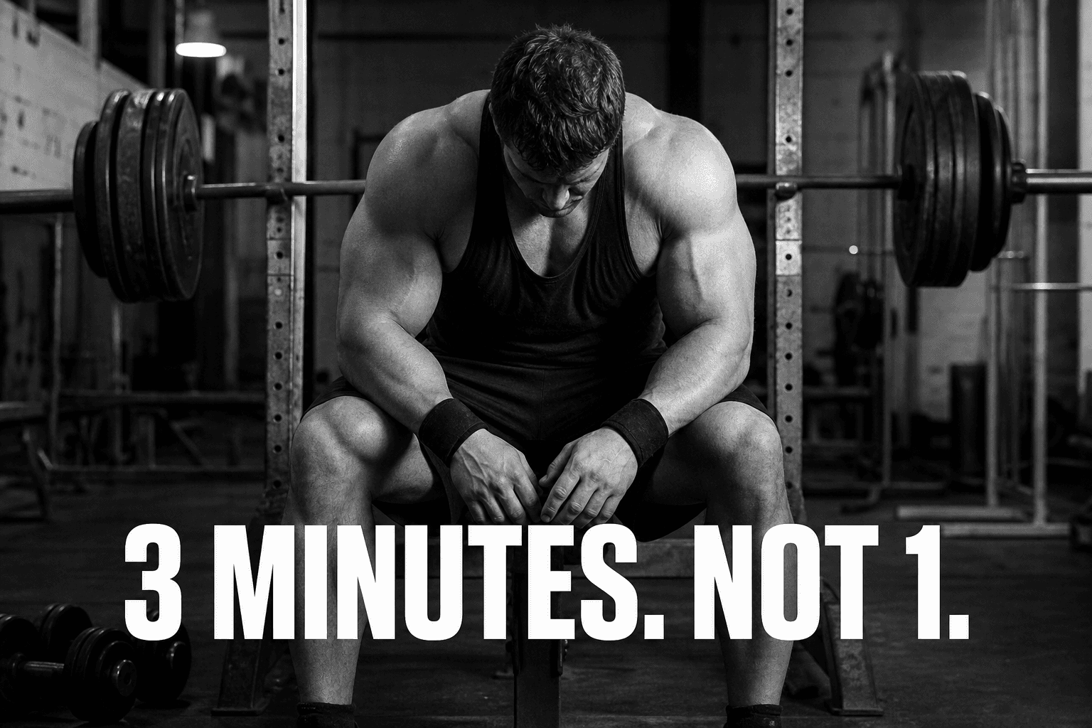 3 minutes beats 1 minute — and the data on rest periods is clearer than you think.