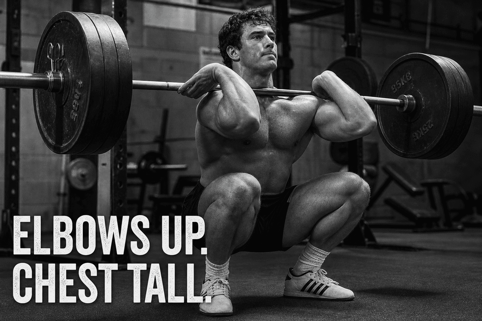 Barbell front squat form: 5 mistakes, backed by 4 studies