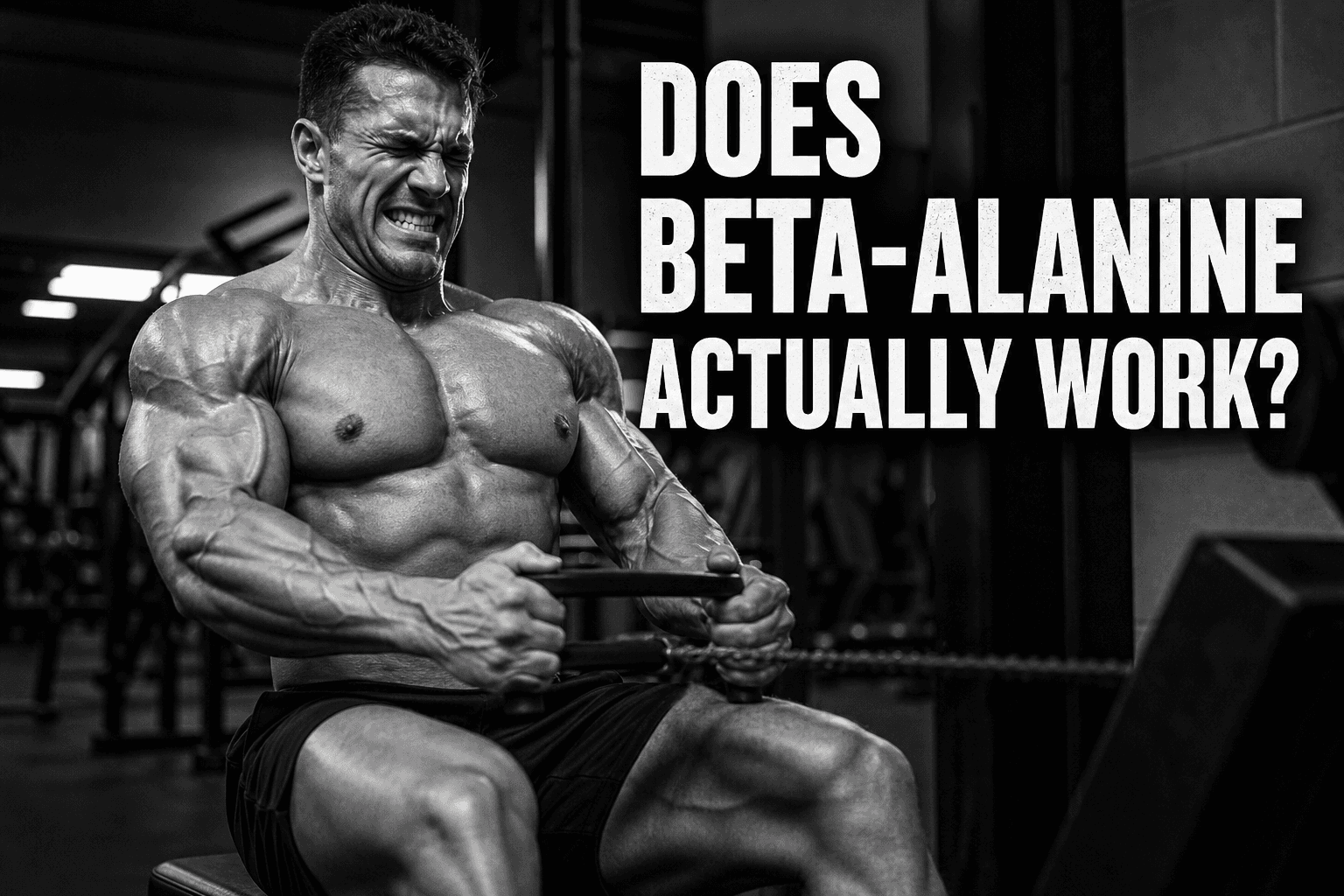 Beta-Alanin wirkt — aber nur bei der richtigen Art von Belastung, laut einer Meta-Analyse von 17 RCTs aus 2026