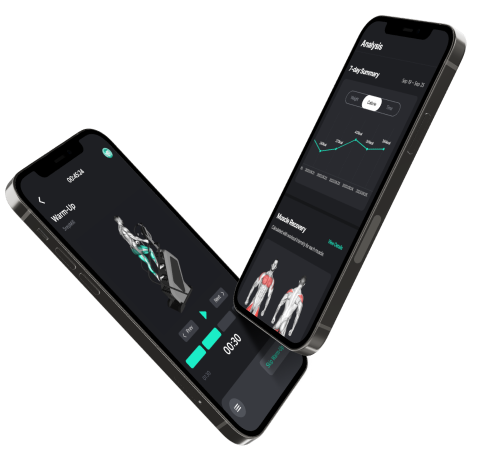 플랜핏-앱-의-운동-기록-과-분석-화면